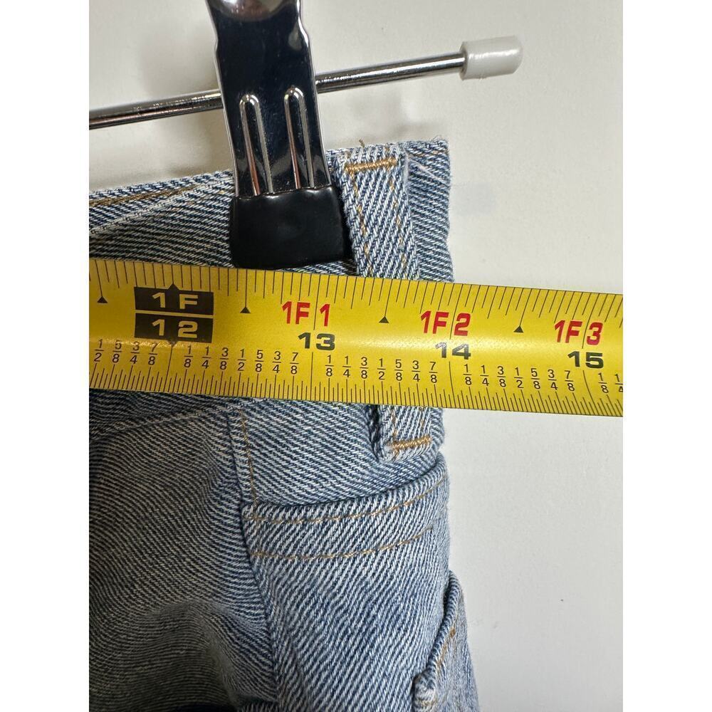 100% Authentic Levi's X Denim Tears Collab Men Blue Jean Size 30 x 30 Fly Button - Picture 9 of 16